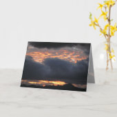 Huachuca Mt. Sunset - Carte de voeux (Fleur jaune)
