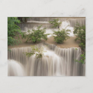 Huai Mae Khamin Waterfall Thailand Briefkaart