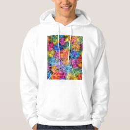 Huai'an China Stadkaart Hoodie