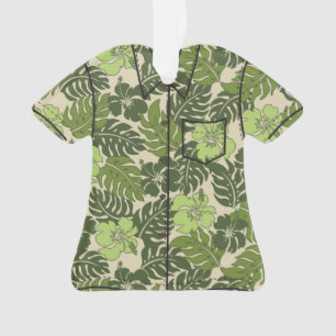 Huakini Bay Hawaiian Hibiscus  Aloha Shirt Ornament