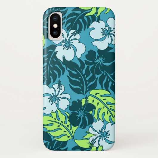 Huakini Bay Hawaiian Hibiscus Floral Case-Mate iPhone Case (Achterkant)