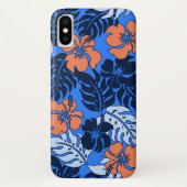 Huakini Bay Hawaiian Hibiscus iPhone case (Achterkant)