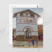 Huamachuco, Peru Briefkaart (Voorkant / Achterkant)