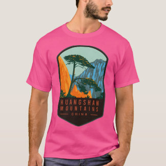 Huangshan Mountains China Actief T-shirt