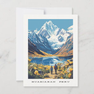Huascaran Pérou Carte postale Voyage