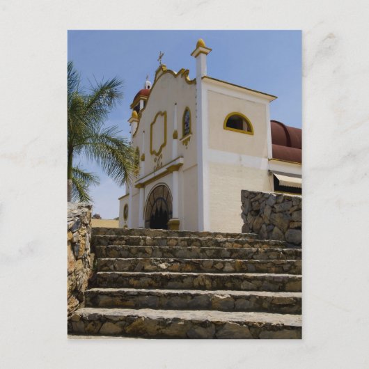 Huatulco kerk 4 briefkaart (Voorkant)