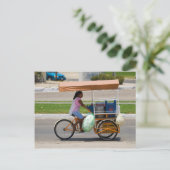 Huatulco street 2 briefkaart (Staand voorkant)