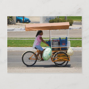 Huatulco street 2 briefkaart