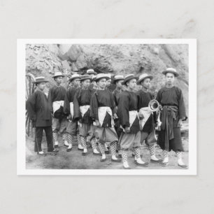 Hub-en-Hub Champion Chinese Hose Running Briefkaart