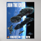 Hub Federation Navy Ad Poster (Voorkant)