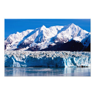 Hubbard Glacier, Alaska Foto print Afdruk