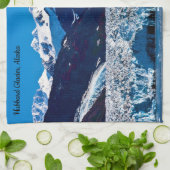 Hubbard Glacier, Alaska Serviette à thé de cuisine (Plié)