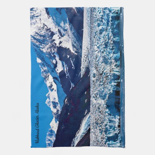 Hubbard Glacier, Alaska Serviette à thé de cuisine (Vertical)