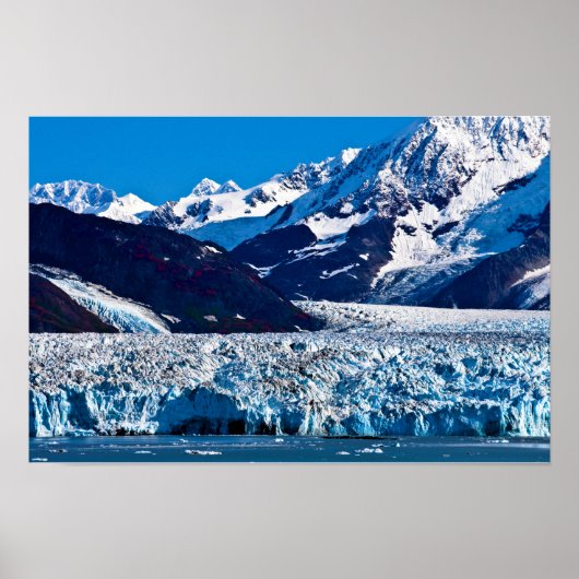 Hubbard Gletsjer, Alaska Poster (Voorkant)