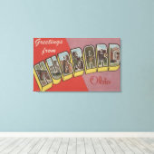 Hubbard, OhioLarge Letter ScenesHubbard, OH Canvas Afdruk (Insitu (Houten vloer))