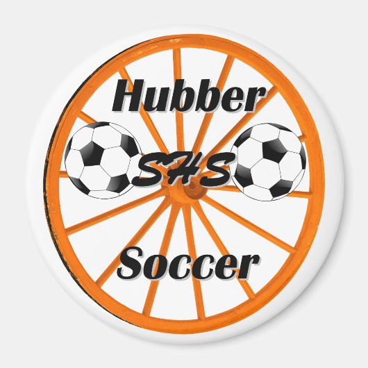 Hubbers Smethport Magnet de ventilateur de footbal (Devant)