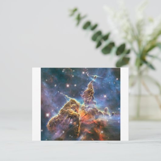 Hubble Afbeelding Deep Space Nebula Briefkaart (Staand voorkant)