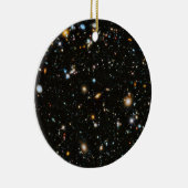 Hubble Deep Field Keramisch Ornament (Rechts)