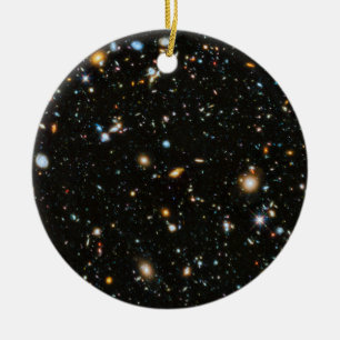 Hubble Deep Field Keramisch Ornament
