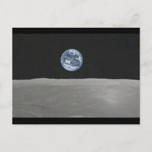 Hubble Earthrise Briefkaart