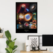Hubble Poster (Thuiskantoor)