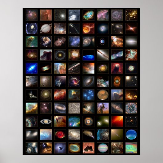Hubble Space Poster (Voorkant)
