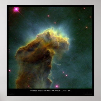 Hubble Space Telescope Afbeelding "Stellar" Poster