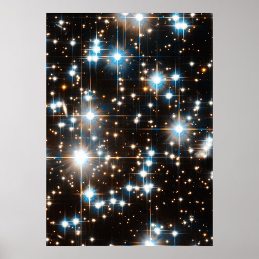 Hubble Space Telescope Afbeelding van het Global C Poster (Voorkant)