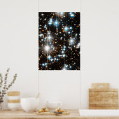 Hubble Space Telescope Afbeelding van het Global C Poster (Keuken)