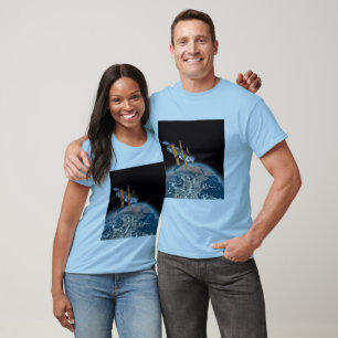 Hubble Space Telescope Astronomie Baseball Jersey T-shirt