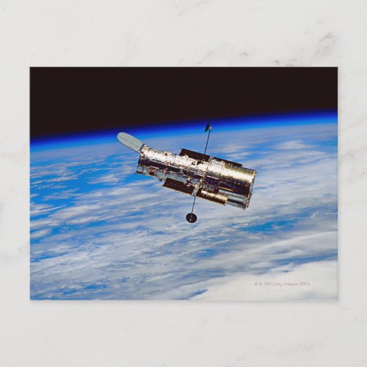 Hubble Space Telescope Briefkaart (Voorkant)