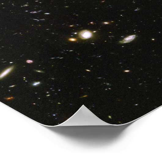Hubble Space Telescope Field of Galaxies Poster (Hoek)