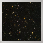 Hubble Space Telescope Field of Galaxies Poster (Voorkant)