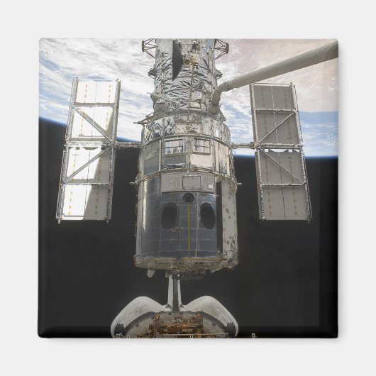 Hubble Space Telescope in Atlantis cargo bay Magneet (Voorkant)