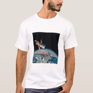Hubble Space Telescope Mannen Astronomie T-shirt