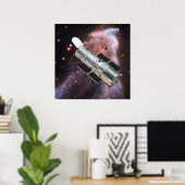 Hubble Space Telescope Poster (Thuiskantoor)