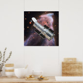 Hubble Space Telescope Poster (Keuken)