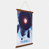 Hubble Space Telescope Poster. Hangend Wandkleed (Gebogen)