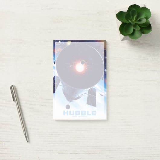 Hubble Space Telescope Poster. Post-it® Notes (Kantoor)