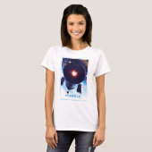 Hubble Space Telescope Poster. T-shirt (Voorkant volledig)