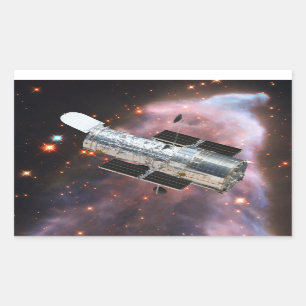 Hubble Space Telescope Rechthoekige Sticker