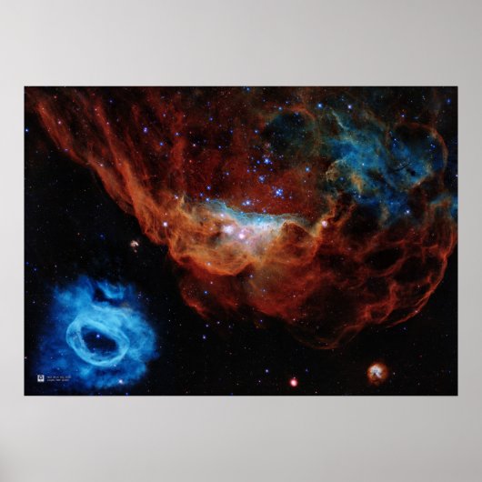 Hubble Telescope: Cosmic Reef (2020) Poster (Voorkant)