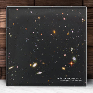 Hubble Telescope Ultra Deep Field Galaxies Foto Glazen Onderzetter