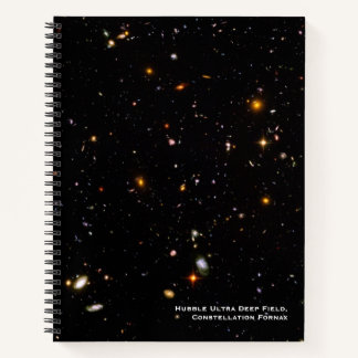 Hubble Telescope Ultra Deep Field Galaxies Foto Notitieboek