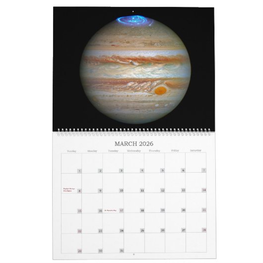 Hubble Uitzichten Calendar Kalender (Mar 2026)