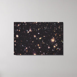 Hubble Ultra Deep Field 2012 Canvas Afdruk