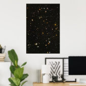 Hubble Ultra Deep Field Photo Poster (Thuiskantoor)