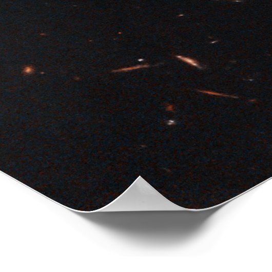 Hubble vindt Mature Galaxy Masquerading as Toddler Poster (Hoek)