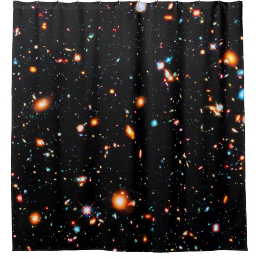 Hubble XDF Douchegordijn (Voorkant)