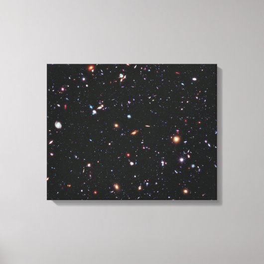 Hubble Xtreme Deep Field Canvas Afdruk (Voorkant)